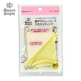 1号仓-西松屋SmartAngel亲子训练婴儿牙线 6个月起 30支