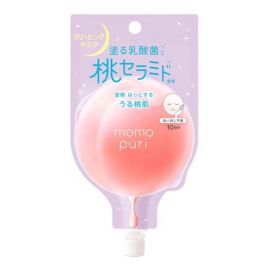 1号仓-BCL momopuri 蜜桃神经酰胺乳酸菌 睡眠亮颜面膜 限定款 10ml 养肤保湿补水 去黄提亮