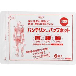 2号仓-兴和万特力 温感消炎镇痛膏药贴 14×10mm S 12片 【第２类医药品】 KOWA VANTELIN 缓解腰肩关节疼痛扭伤挫伤
