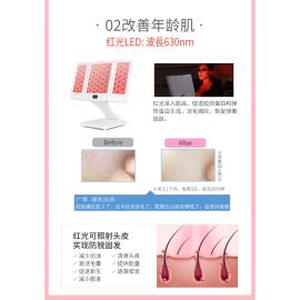 1号仓-belulu 光疗祛痘嫰肤 第3代美容院级大排灯LED＋红外线美容仪 1台 抗皱 红蓝光子嫩肤