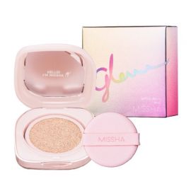 1号仓-谜尚 光感遮瑕 自然透亮 持妆水润 气垫粉底霜 16g  SPF50+/PA+++ MISSHA 修饰斑点暗沉肤色不均 清爽不粘腻 含多种护肤美容成分