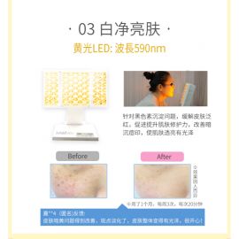 1号仓-belulu 光疗祛痘嫰肤 第2代美容院级大排灯LED＋红外线美容仪 1台 抗皱 淡化黑色素