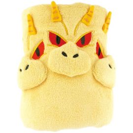 1号仓-斯凯达 吸水力佳 速干实用 亲肤不刺激 儿童干发巾 1条 三头龙造型 Skater 洗头毛巾 实用方便 快速擦干头发 减少吹风时间