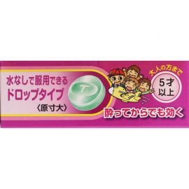 2号仓-Eisai 无需水服 即含即化 旅行易服 晕车含片 葡萄味 6片 【第2类医药品】 适合儿童服用 预防缓解晕车晕船晕机