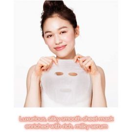 【停产】1号仓-BCL momopuri 蜜桃神经酰胺乳酸菌 白桃精华焕肤面膜 4片