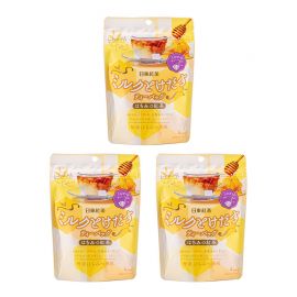 2号仓-日东红茶 醇香浓郁丝滑口感速溶冲饮 蜂蜜红茶奶茶包 7.2g×4包 3个装 即冲奶茶 香浓无糖 90秒冲泡 黄金比例