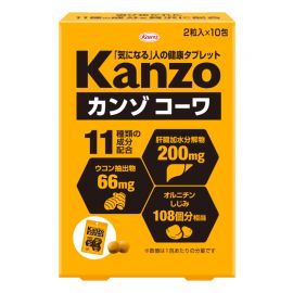 2号仓-KOWA兴和 护肝护肾均衡膳食姜黄丸 2粒×10包