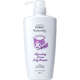 1号仓-Leivy Naturally 润泽修护 薰衣草精油沐浴露 薰衣草香 酷洛米图案 500ml 预防干燥粗糙 香氛享受 细腻肌肤