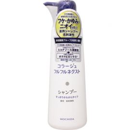 1号仓-持田 COLLAGE去屑止痒 油性头皮用 洗发水400ml＋护发素400ml 抗真菌抗氧低刺激 清爽顺滑型