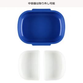 1号仓-西松屋 耐热材质 抗菌便当盒饭盒 360ml 工程车图案 1个 午餐盒 轻巧便携 抗菌设计 卡通饭盒 带分格