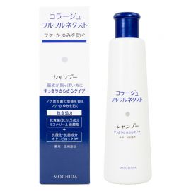 1号仓-持田 COLLAGE去屑止痒 油性头皮用 洗发水200ml＋护发素200ml 抗真菌抗氧低刺激 清爽顺滑型