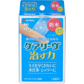 2号仓-NICHIBAN米琪邦 治愈之力系列透明防水创可贴 水胶体敷料促进伤口愈合 M号 12片