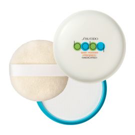 1号仓-资生堂 清爽如绸呵护娇嫩肌 固体宝宝爽身粉 带粉扑 50g SHISEIDO 防止痱子红疹 婴儿爽身粉 