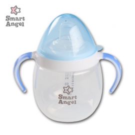 1号仓-西松屋SmartAngel 2-way 婴儿杯子宝宝喝水杯 蓝色 1个
