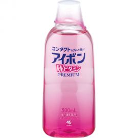 2号仓-小林制药 清洁眼部抗菌缓解眼疲劳眼干洗眼液 维他命型粉色 500ml【第3类医药品】【寒冷地区勿拍，易冻结】