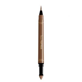 1号仓-K-Palette 防水防晕染 长效双头眉笔 液体眉笔&眉粉笔  0.4g+0.6g 添加保湿成分 自然立体