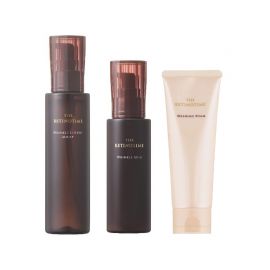 1号仓-松本清 THE RETINOTIME 高保湿抗衰老A醇系列 泡沫洗面奶120g+化妆水160ml+乳液125ml【寒冷地区慎拍，易冻结】
