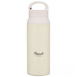 1号仓-斯凯达 带登山扣手柄 双层结构设计 保温保冷 不锈钢保温杯 600ml 1个 史努比热气球图案 Skater 结实耐用 宽口瓶身