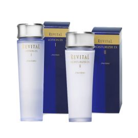 1号仓-资生堂悦薇 抗皱弹力紧肤保湿补水 化妆水清爽型130ml+乳液滋润型100ml SHISEIDO REVITAL 快速渗深层润泽【寒冷地区慎拍，易冻结】