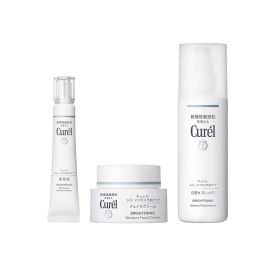 1号仓-Curel珂润 润浸美白化妆水II (标准型) 140ml+美白美容液精华 30g+美白滋养面霜 40g【寒冷地区慎拍，易冻结】