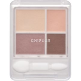 1号仓-千肤恋 自然显色 立体眼妆 渐变四色眼影盘 70号 3.5g CHIFURE 哑光珠光 持久服帖 柔滑粉质 裸妆必备