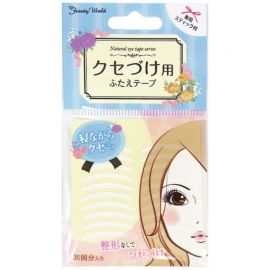 1号仓-Beauty World 强力定型 夜间可用 操作简单 双面隐形双眼皮贴 120枚 附专用辅助棒 深层贴合 自然隐藏