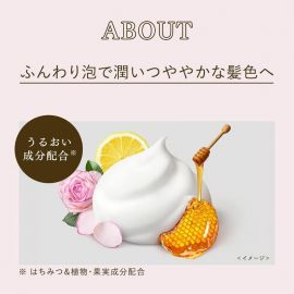 1号仓-Hoyu beautylabo 易上色温和不伤发 冰淇淋摇摇杯泡沫染发剂(黑发用)蒙蒙灰色 80ml＋40ml 护发素5g