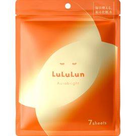1号仓-LuLuLun 多重维C 润泽弹性 改善气色 保湿修护 面膜 7片 补水锁水 舒缓暗沉问题