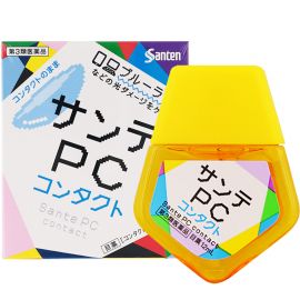 2号仓-参天制药 Sante参天 防PC电脑手机蓝光 隐形眼镜专用眼药水 12ml【第3类医药品】滴眼液润眼液【寒冷地区勿拍，易冻结】