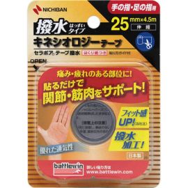 2号仓-松本清 NICHIBAN米琪邦 缓解疲劳镇痛胶带 防水 手指脚趾用 宽25mm×长4.5m