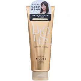 1号仓-高丝BIOLISS 浓密保湿锁水 深层修护发膜 200g KOSE 渗透滋润发梢 亮泽秀发