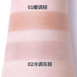 1号仓-千肤恋 易于晕染 塑造立体轮廓 自然显色 修容粉 2.5g 附斜切刷 便携小巧 配方温和 妆效持久