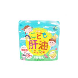 2号仓-UNIMAT RIKEN 儿童肝油综合维生素营养软糖  香蕉味 100粒