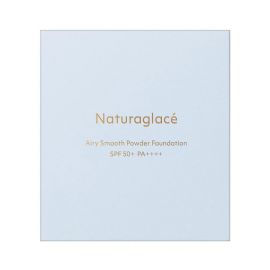 1号仓-NATURAGLACE 修饰毛孔 均勻肤色 控油防暗沉 空气柔雾粉饼 PB 粉白色 9.5g  SPF50+PA ++++ 方便携带 配方温和 自然清透