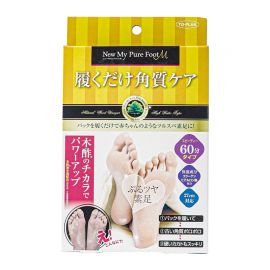 1号仓-TO-PLAN东京企划贩卖 木酢液去角质足膜 去死皮老茧修护滋润美白嫩脚保湿脚膜 2片（1对）