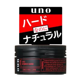 1号仓-UNO吾诺 强力定型 自然不僵硬 自然哑光 男士发蜡 发泥混合型 80g 灵活调整 具支撑力 通勤休闲造型皆可
